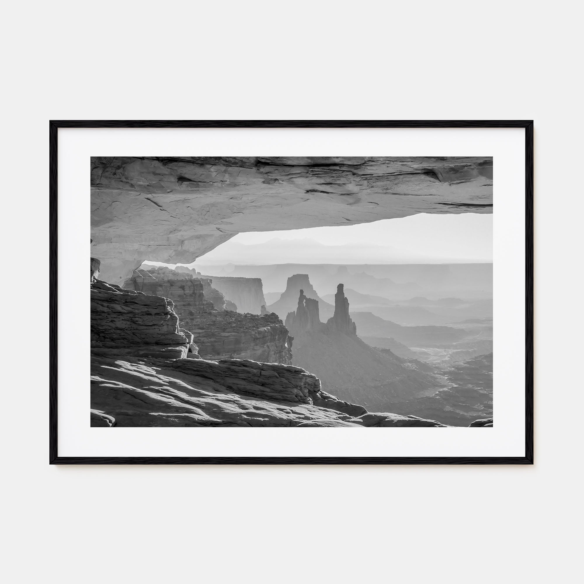 Utah Landscape B&W Poster