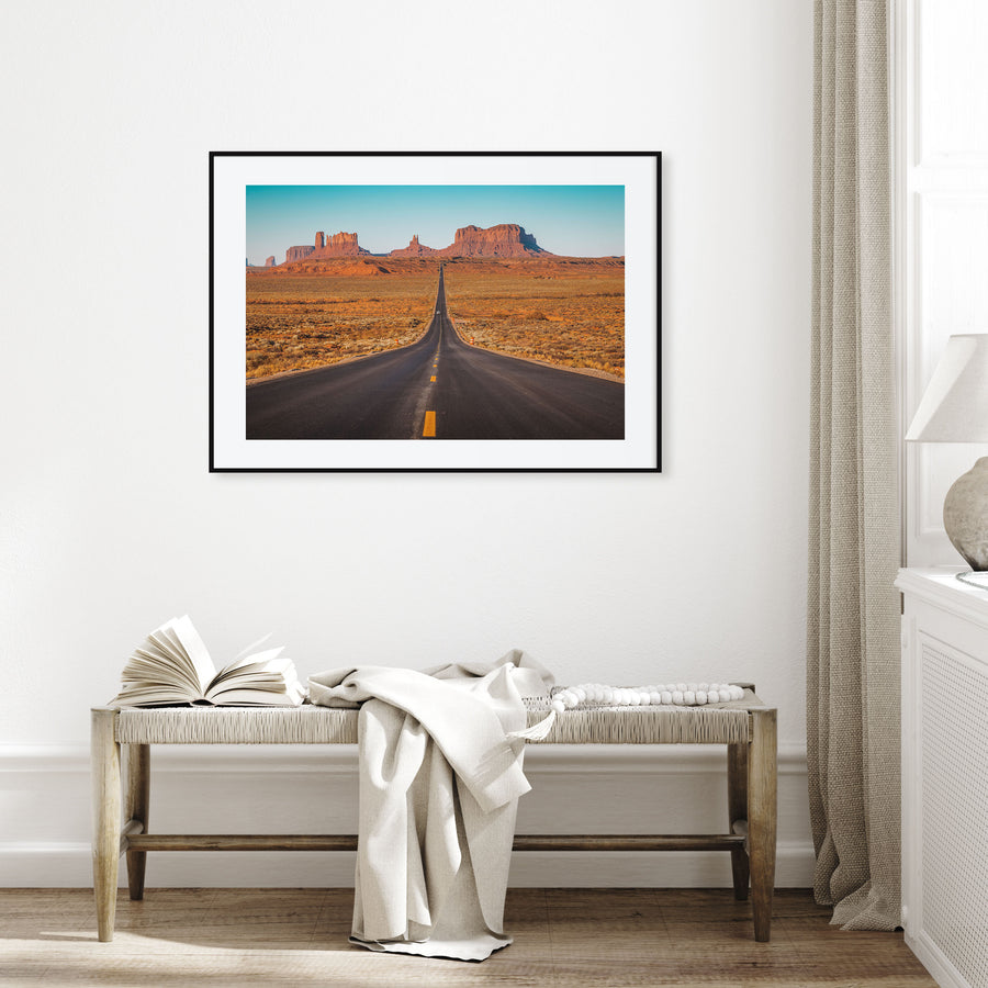 Utah Landscape Color Poster
