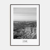Utah Portrait B&W No 1 Poster