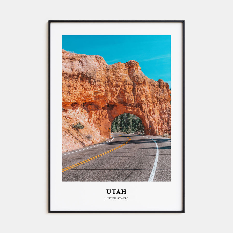 Utah Portrait Color No 2 Poster