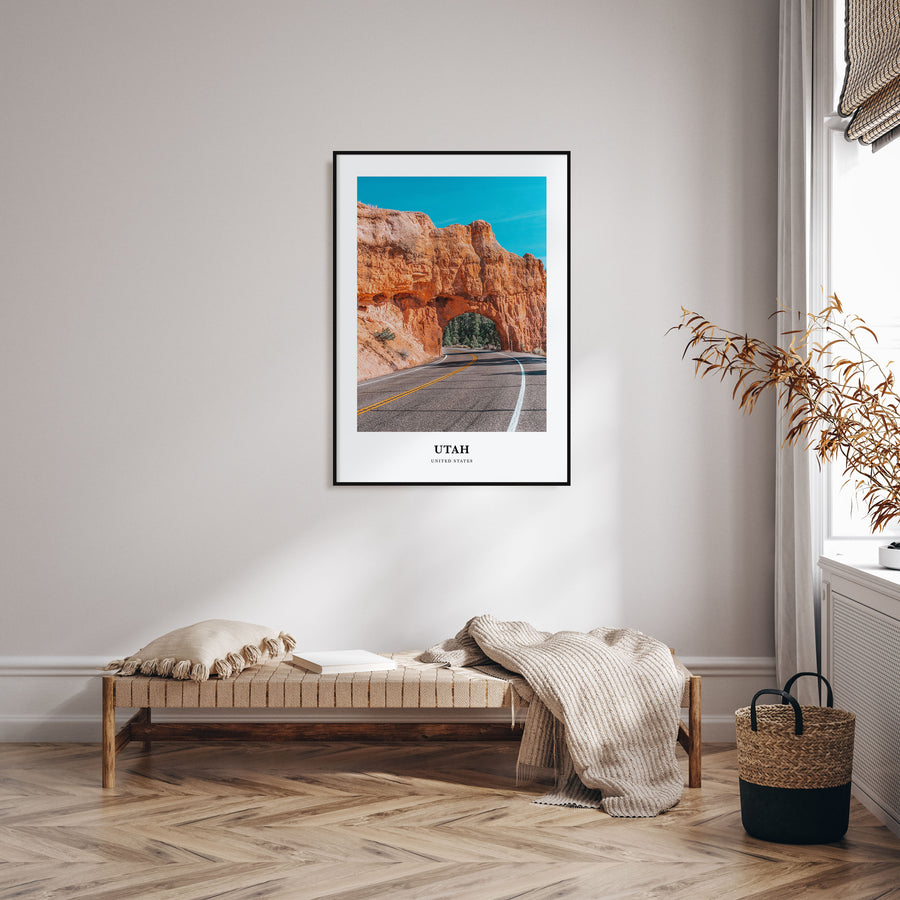 Utah Portrait Color No 2 Poster