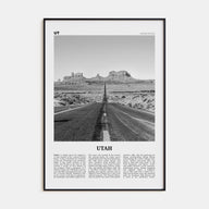 Utah Travel B&W No 1 Poster