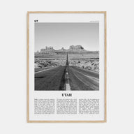 Utah Travel B&W No 1 Poster