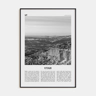 Utah Travel B&W No 2 Poster