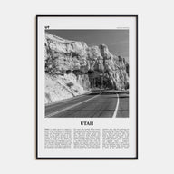 Utah Travel B&W No 3 Poster