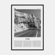 Utah Travel B&W No 3 Poster