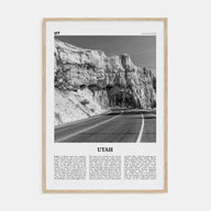 Utah Travel B&W No 3 Poster