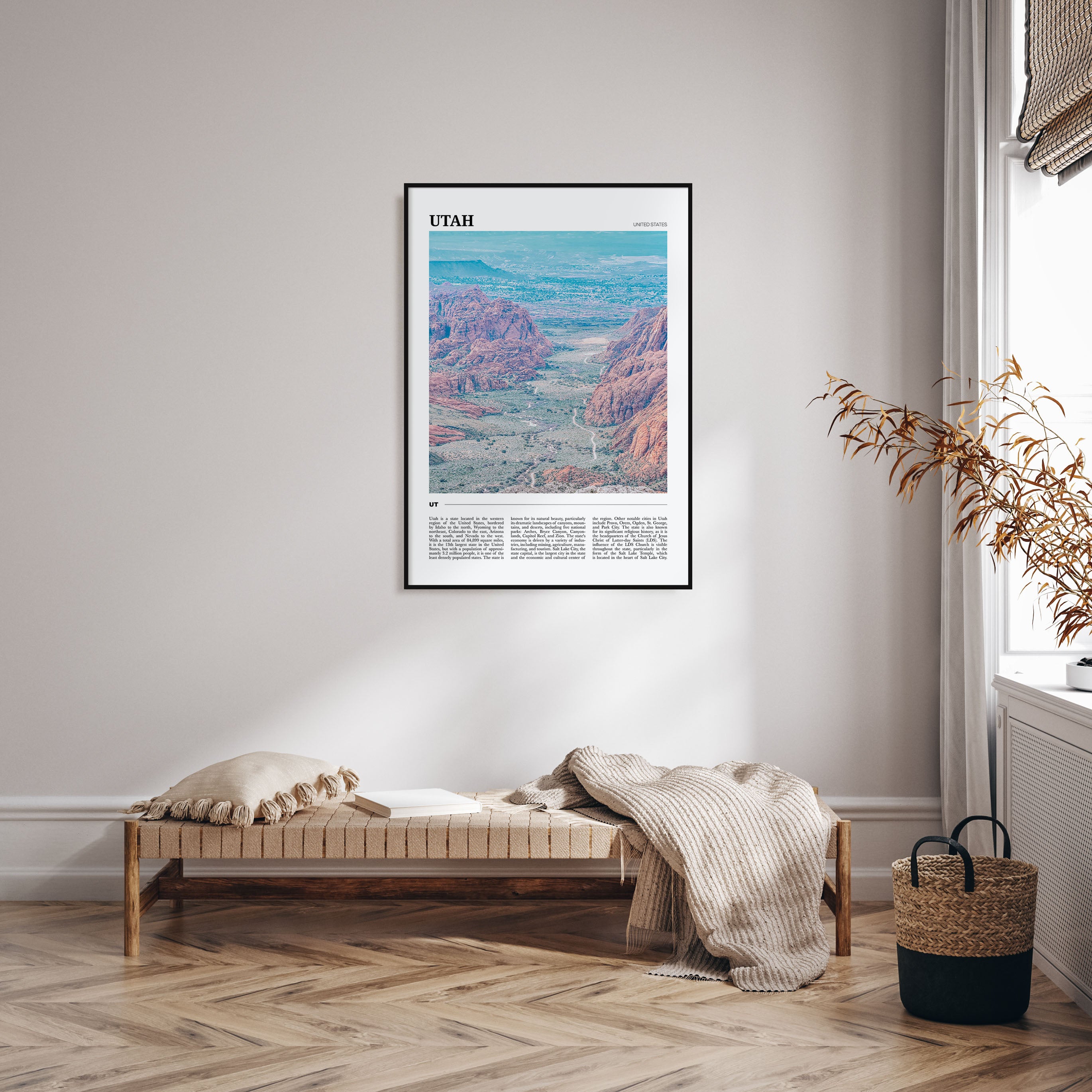 Utah Travel Color No 1 Poster