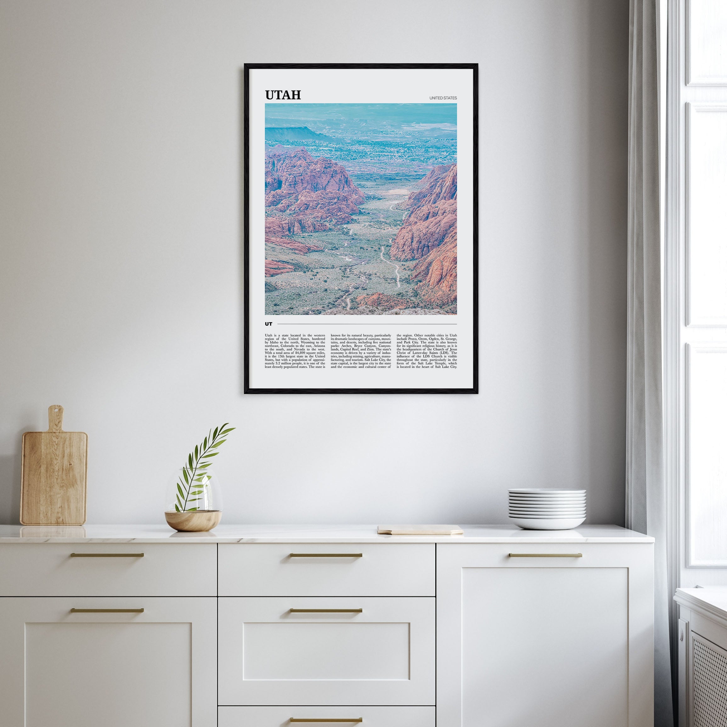 Utah Travel Color No 1 Poster