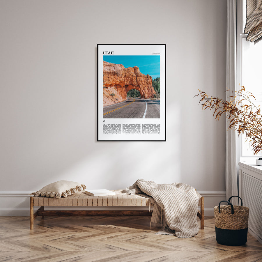 Utah Travel Color No 2 Poster
