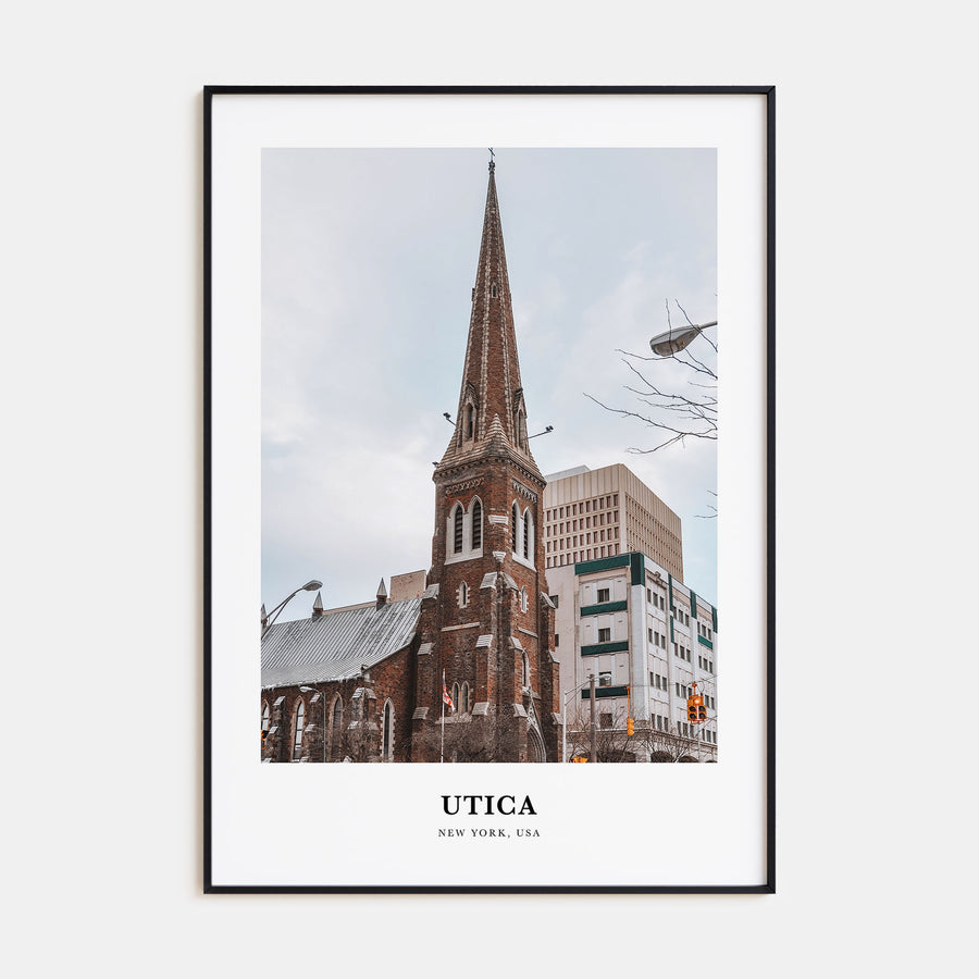 Utica Portrait Color Poster