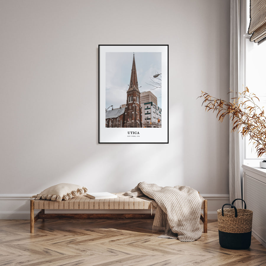 Utica Portrait Color Poster