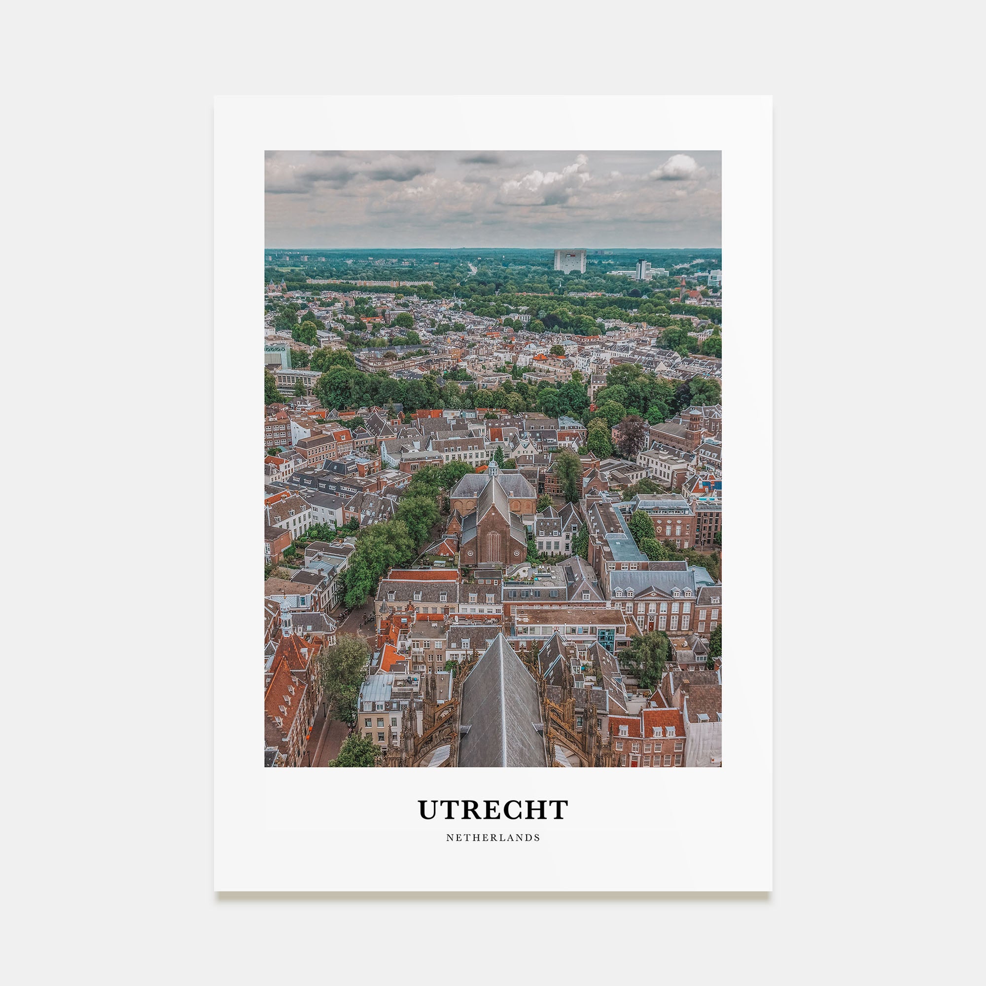 Utrecht Portrait Color Poster