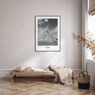 Uxmal Portrait B&W Poster