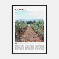 Vacaville Travel Color Poster