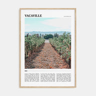 Vacaville Travel Color Poster