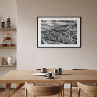 Vail Landscape B&W Poster