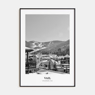 Vail Portrait B&W Poster