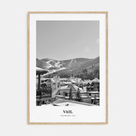 Vail Portrait B&W Poster