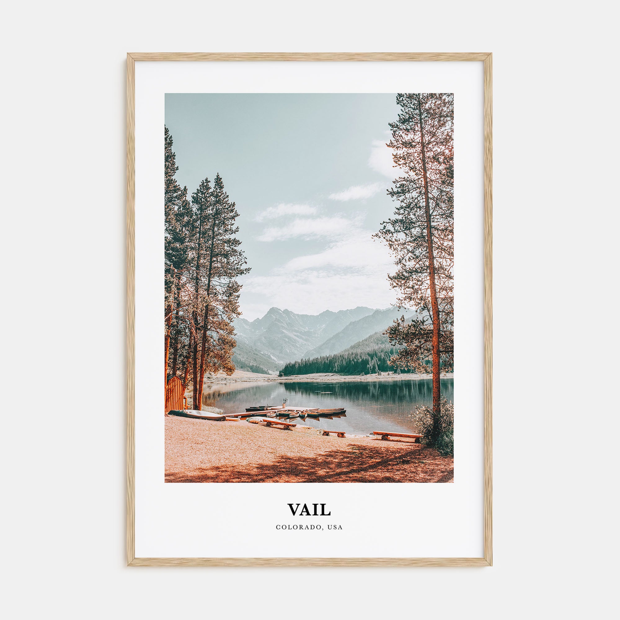 Vail Portrait Color Poster