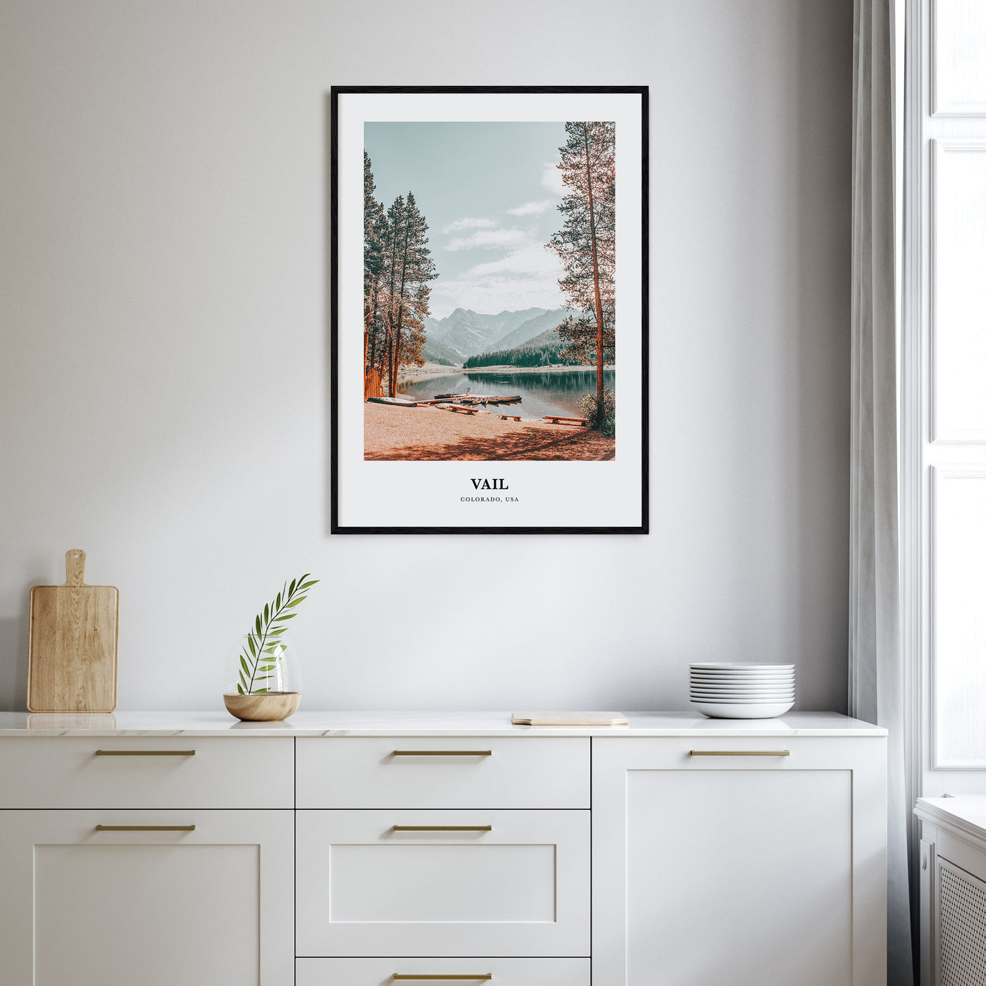 Vail Portrait Color Poster