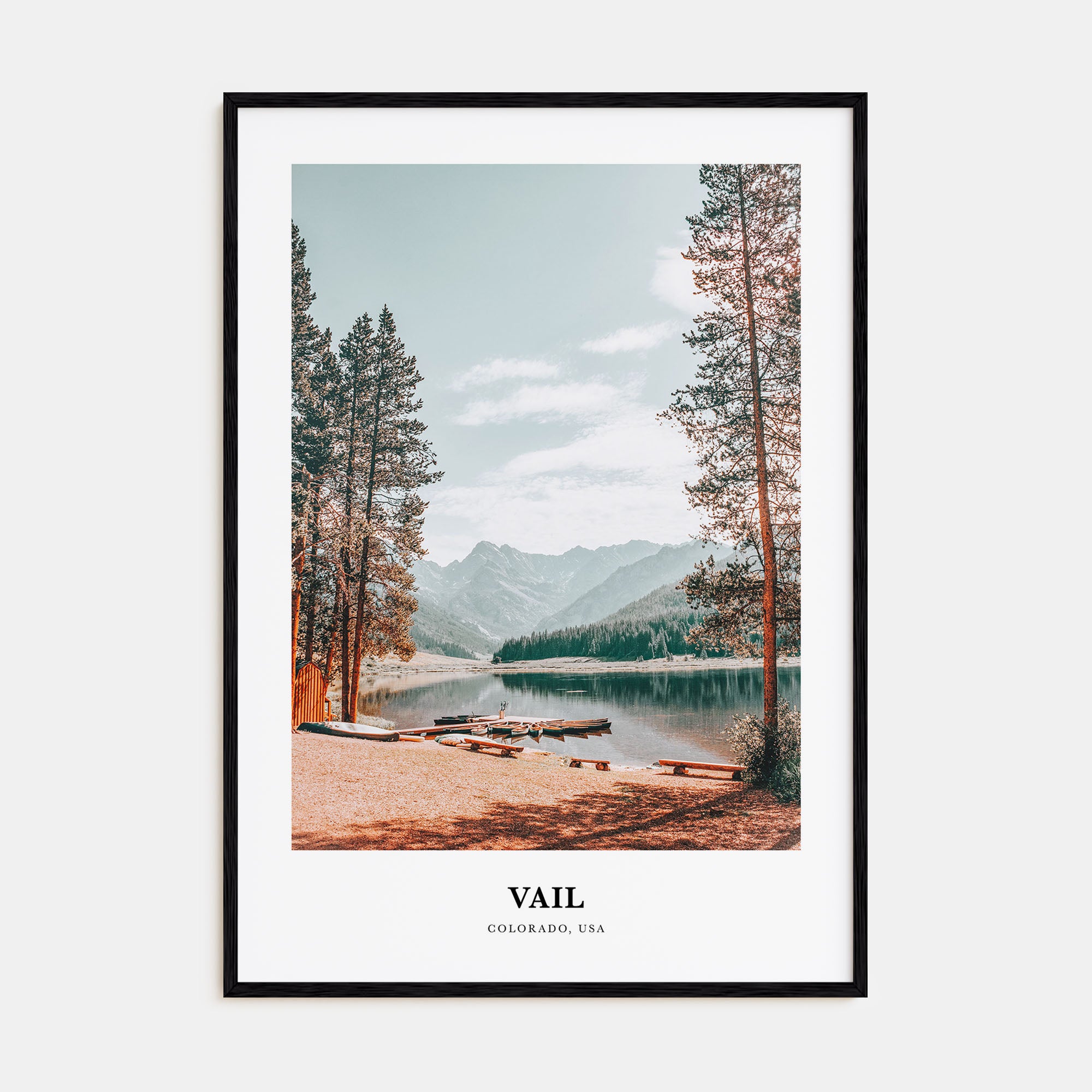 Vail Portrait Color Poster