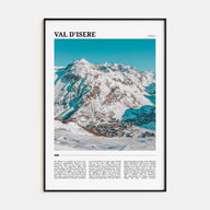 Val d'Isère Travel Color Poster