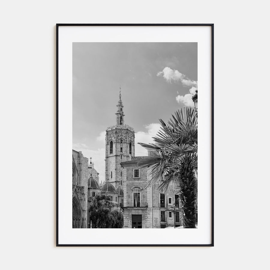 Valencia Photo B&W Poster