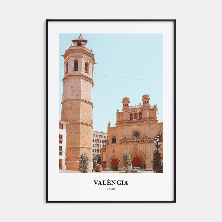 Valencia Portrait Color No 1 Poster