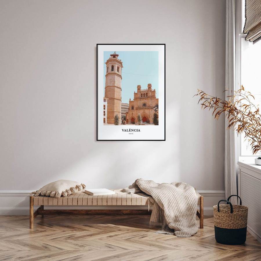 Valencia Portrait Color No 1 Poster