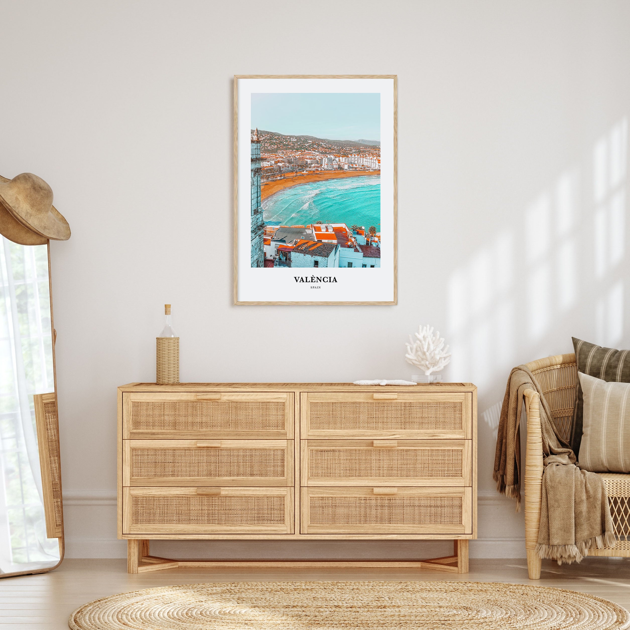 Valencia Portrait Color No 2 Poster