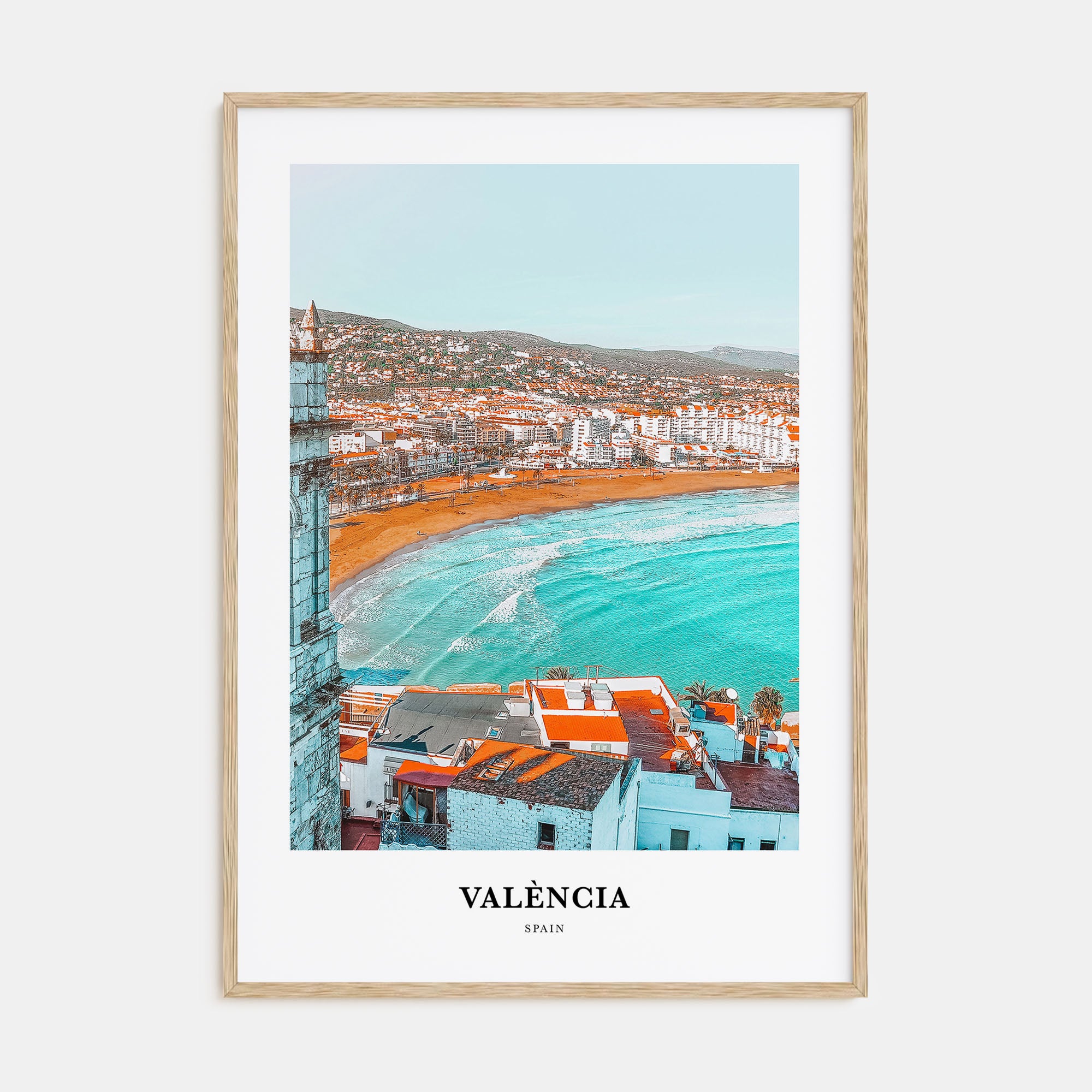Valencia Portrait Color No 2 Poster