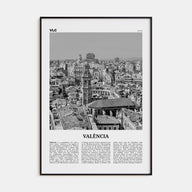 Valencia Travel B&W No 2 Poster