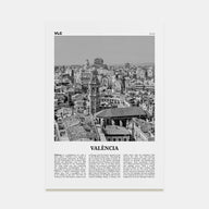 Valencia Travel B&W No 2 Poster