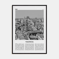 Valencia Travel B&W No 2 Poster