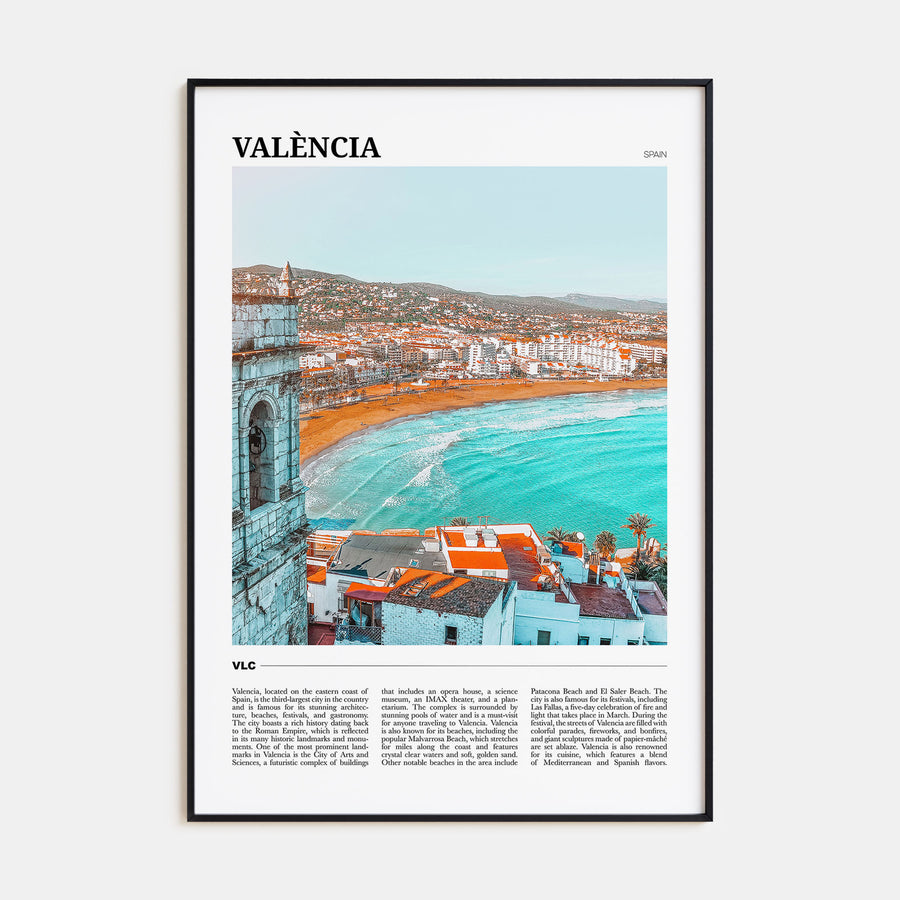 Valencia Travel Color No 2 Poster