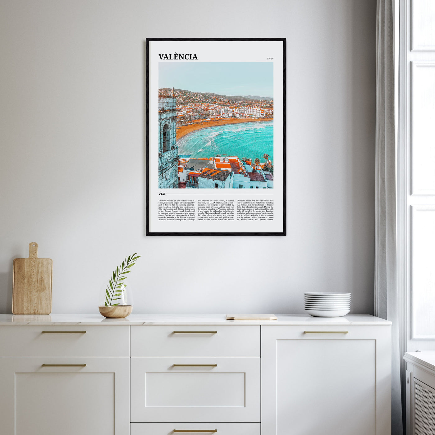 Valencia Travel Color No 2 Poster