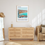 Valencia Travel Color No 2 Poster