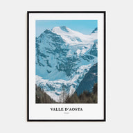 Valle d'Aosta Portrait Color Poster
