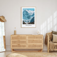 Valle d'Aosta Portrait Color Poster