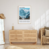 Valle d'Aosta Travel Color Poster