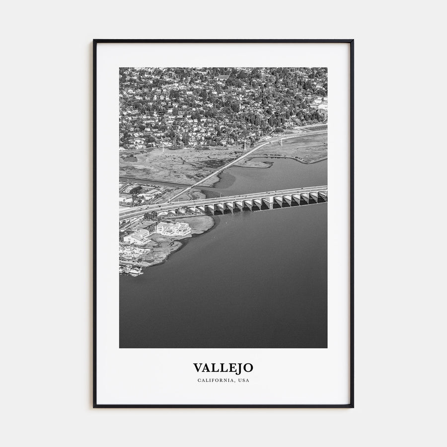 Vallejo Portrait B&W Poster