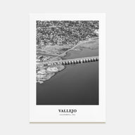 Vallejo Portrait B&W Poster