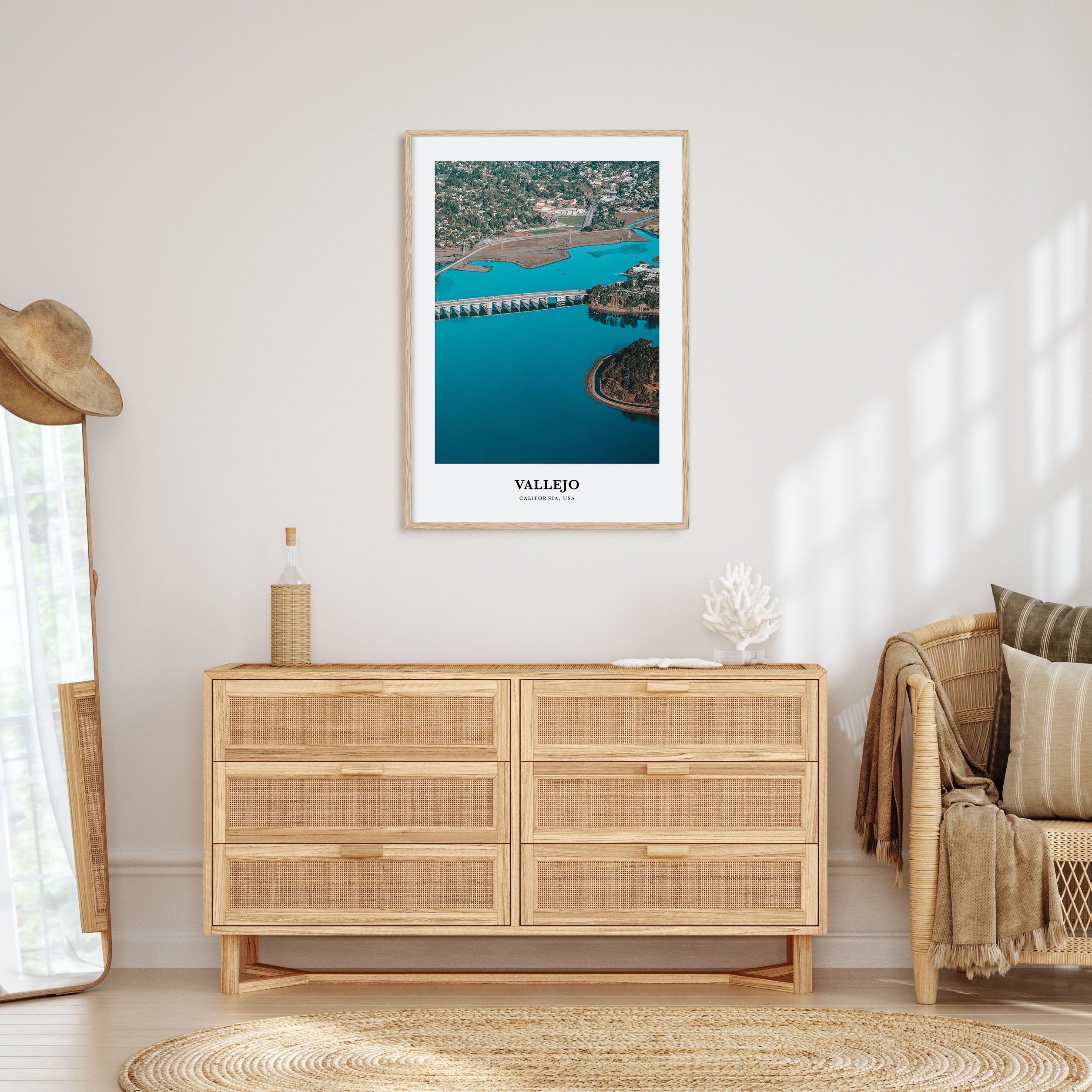 Vallejo Portrait Color Poster