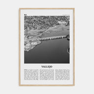 Vallejo Travel B&W Poster