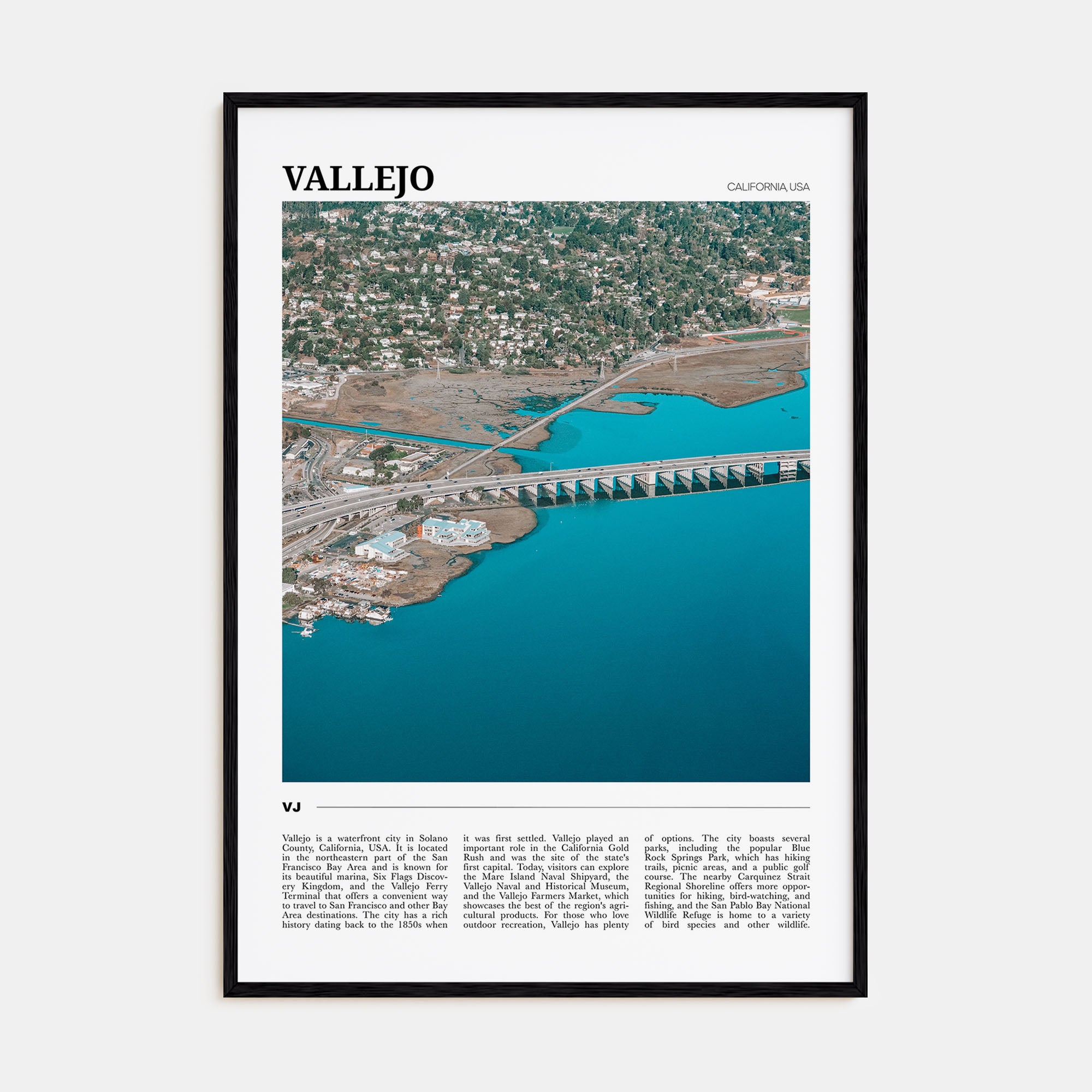 Vallejo Travel Color Poster