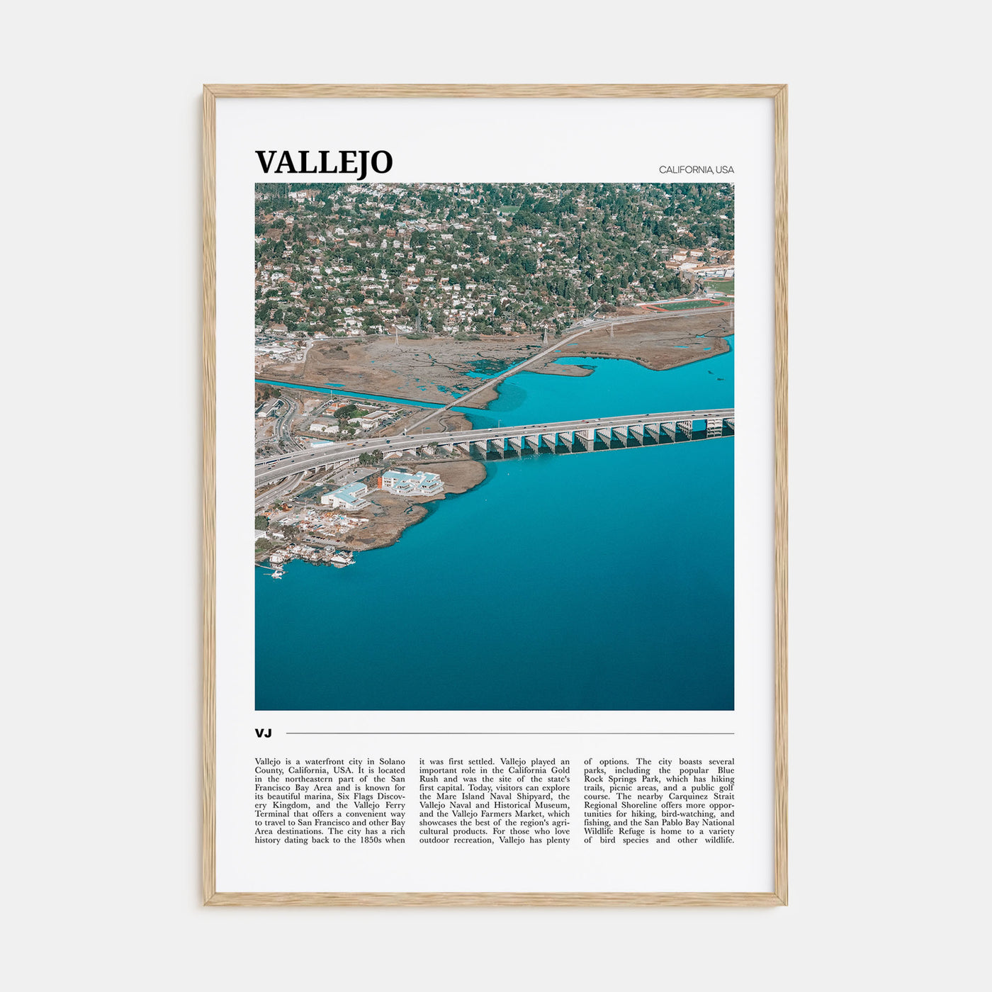 Vallejo Travel Color Poster