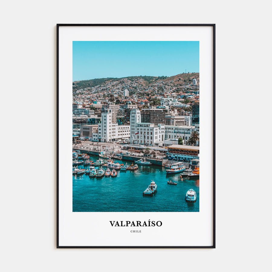 Valparaíso Portrait Color Poster