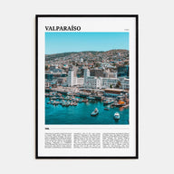 Valparaíso Travel Color Poster