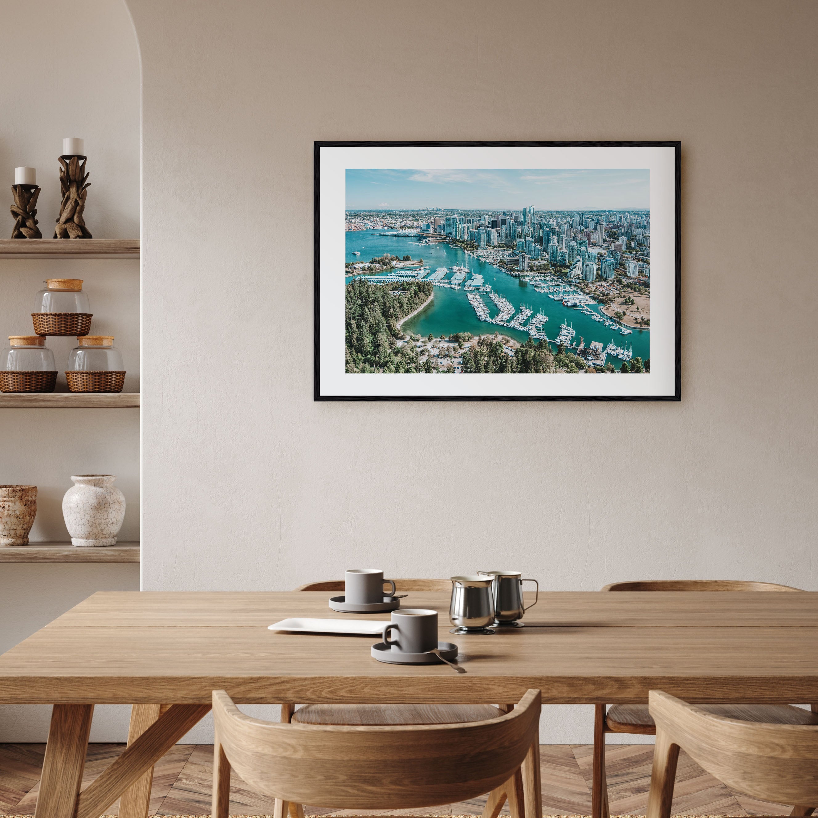Vancouver, Canada Landscape Color Poster